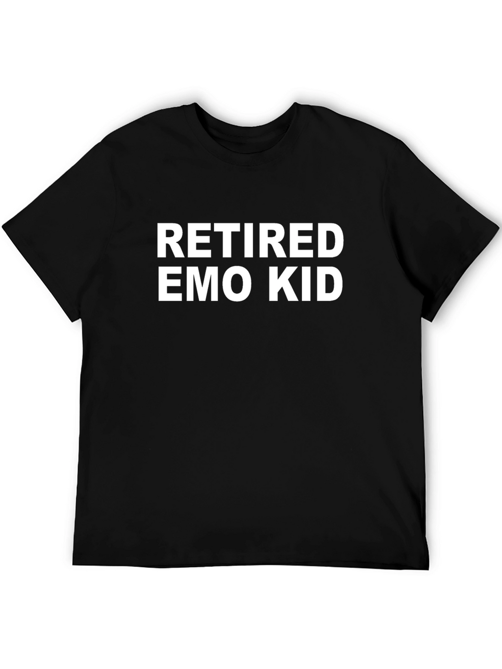 Retired Emo Kid T-Shirt - Funny Graphic Tee