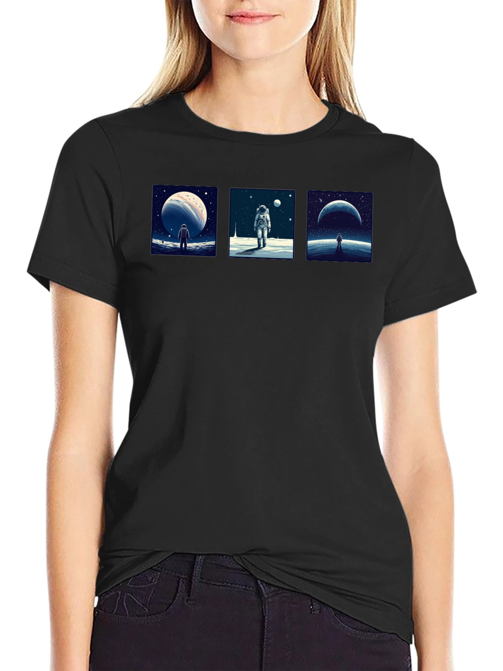 Astronaut Graphic Tee - Space Explorer