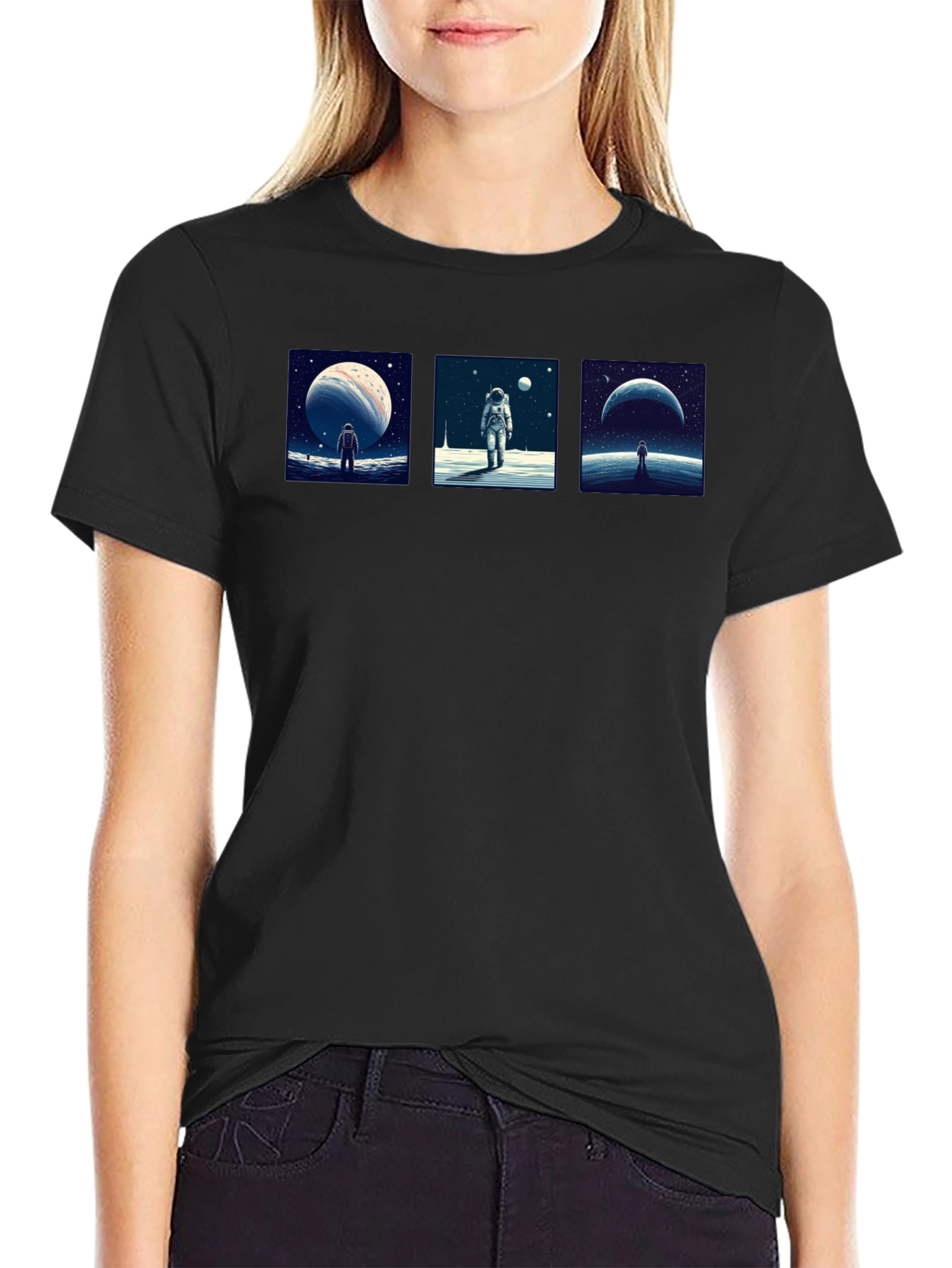 Astronaut Graphic Tee - Space Explorer
