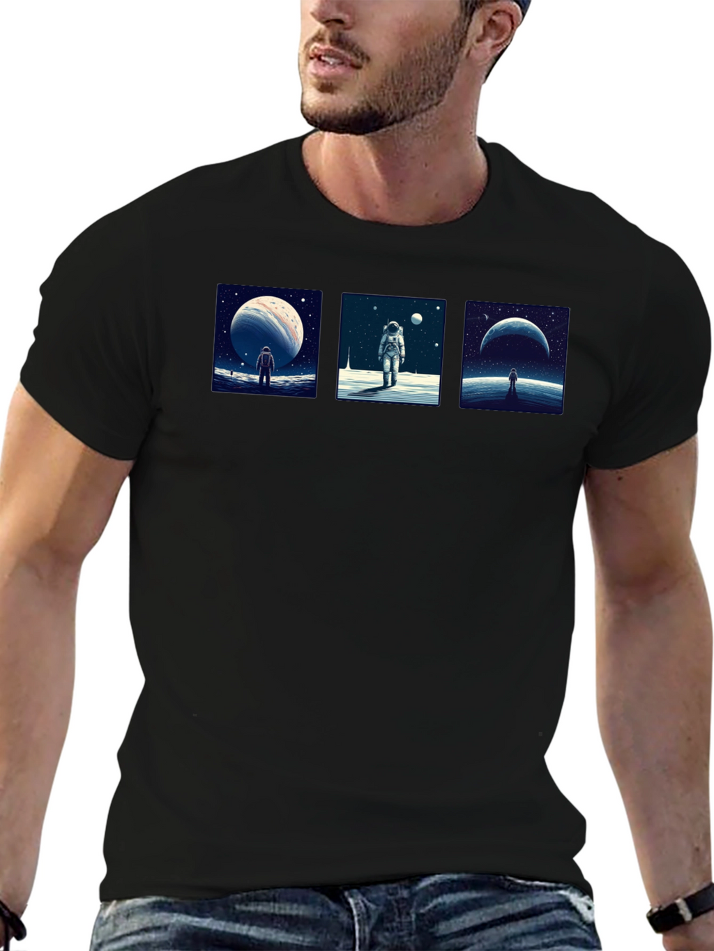 Astronaut Graphic Tee - Space Explorer