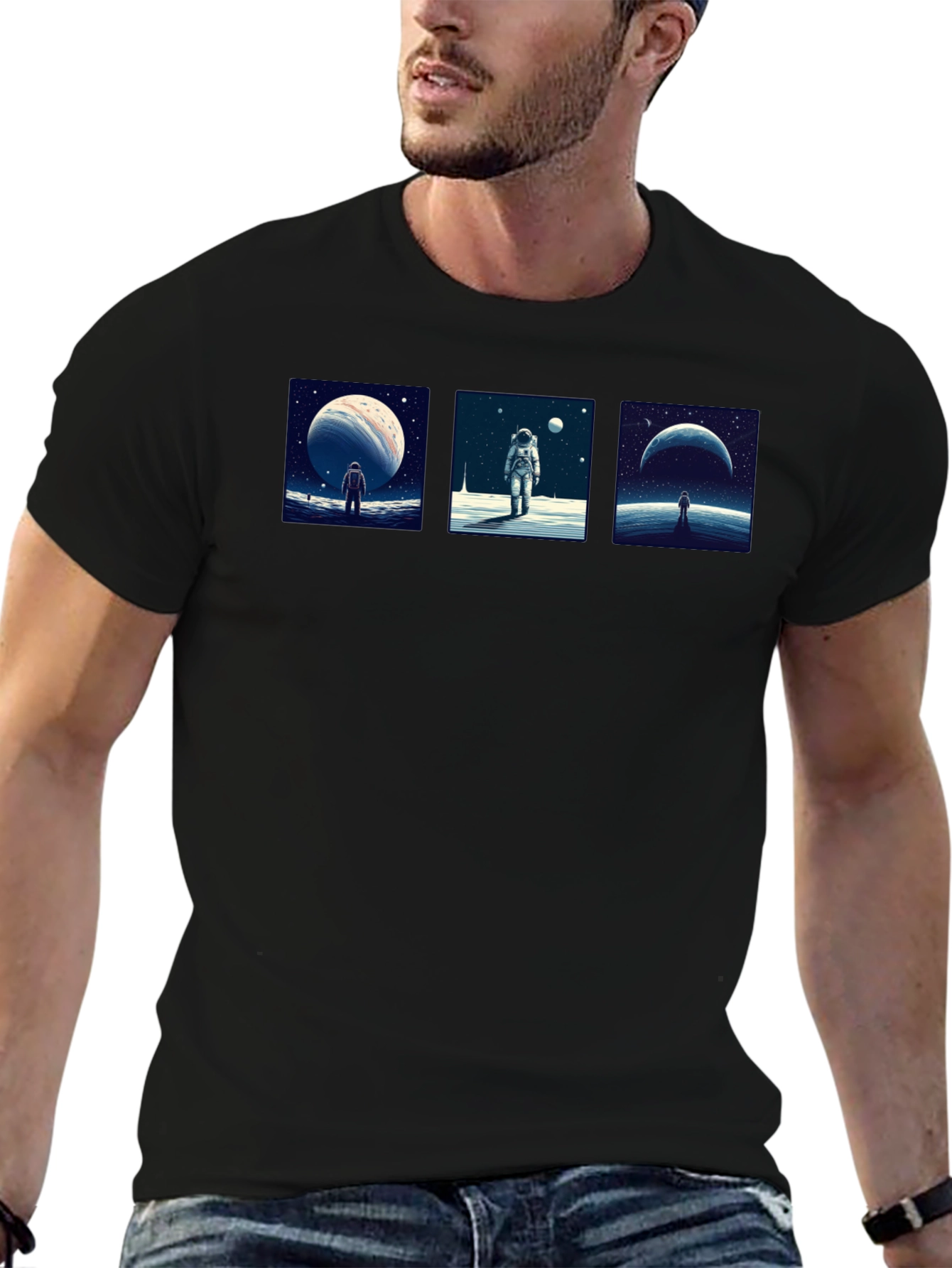 Astronaut Graphic Tee - Space Explorer