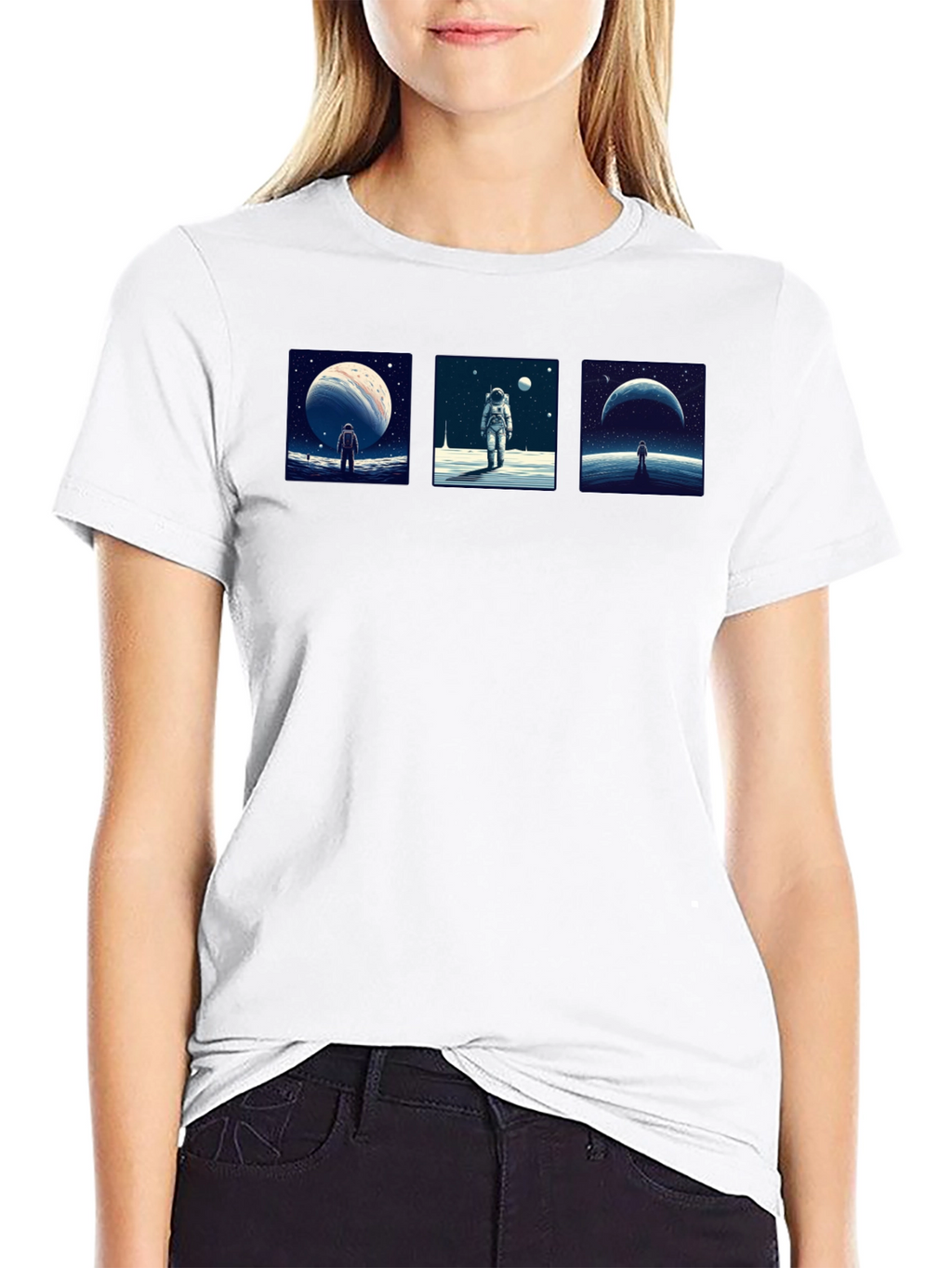 Astronaut Graphic Tee - Space Explorer