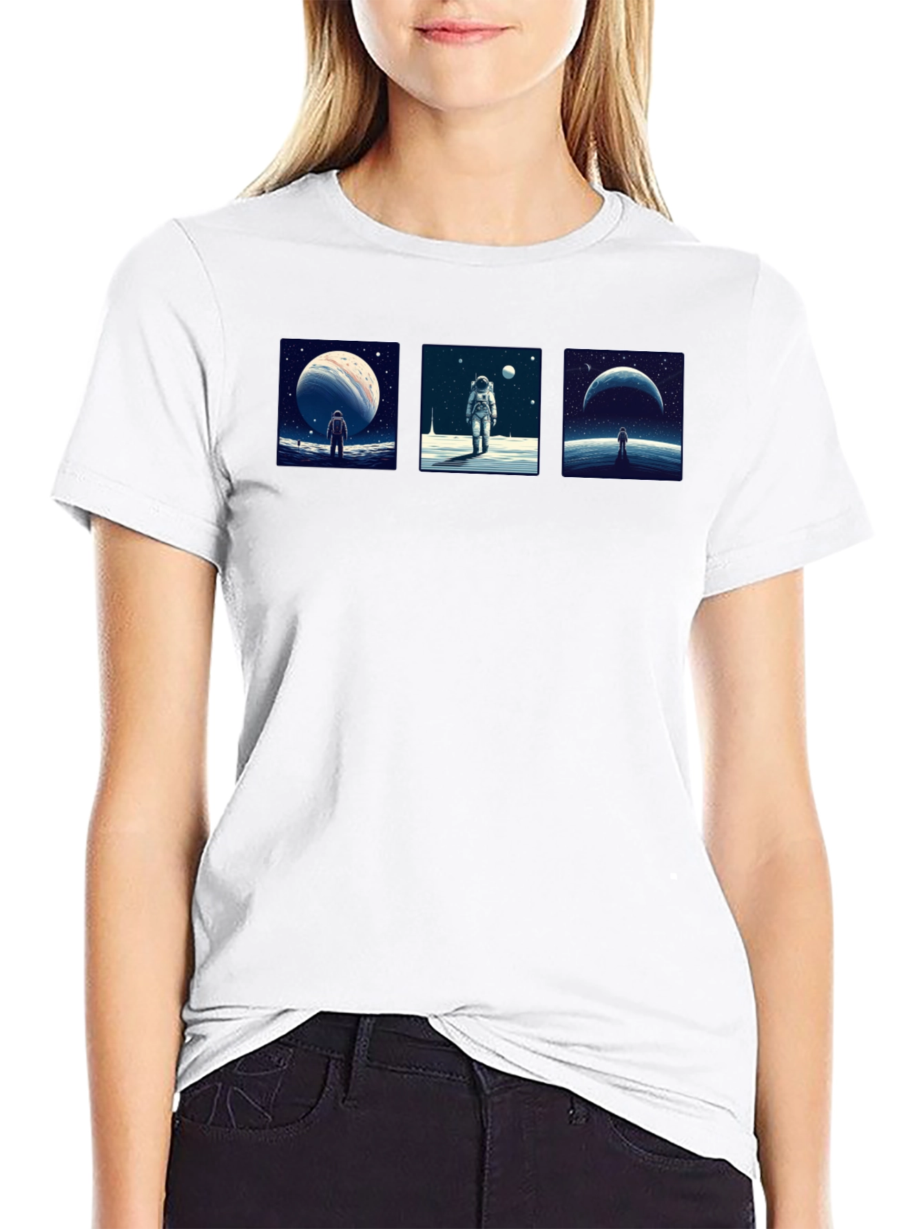 Astronaut Graphic Tee - Space Explorer