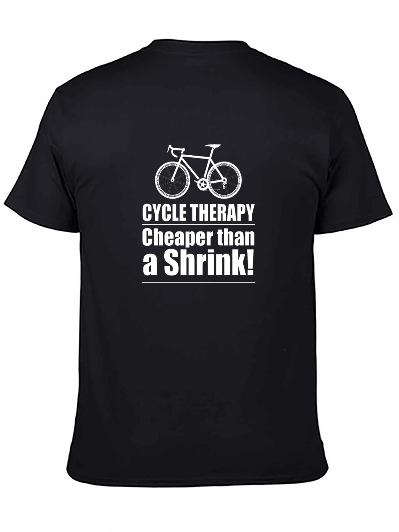 Cycle Therapy T-Shirt - Cheaper Than a Shrink Tee
