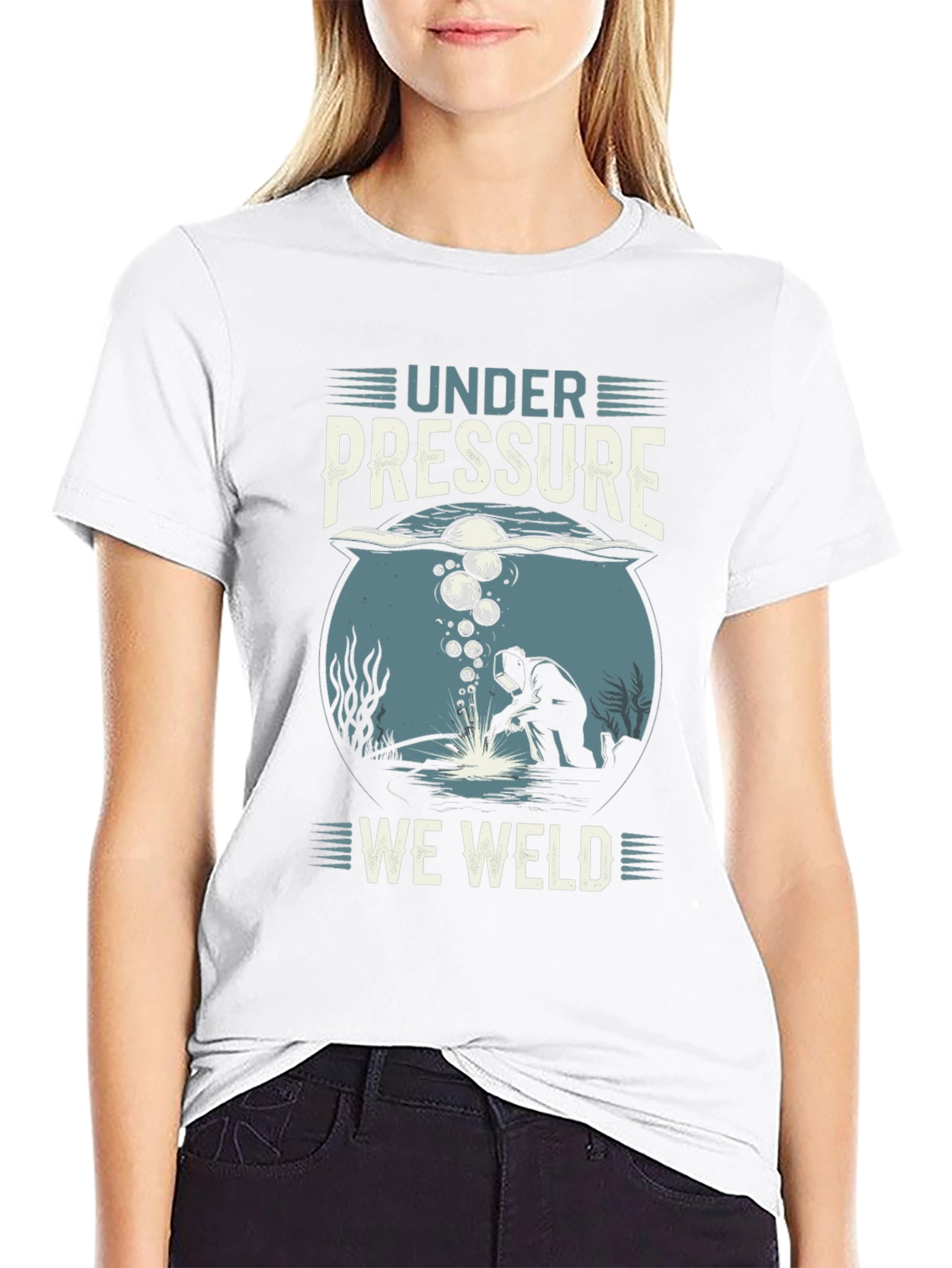 Under Pressure We Weld T-Shirt