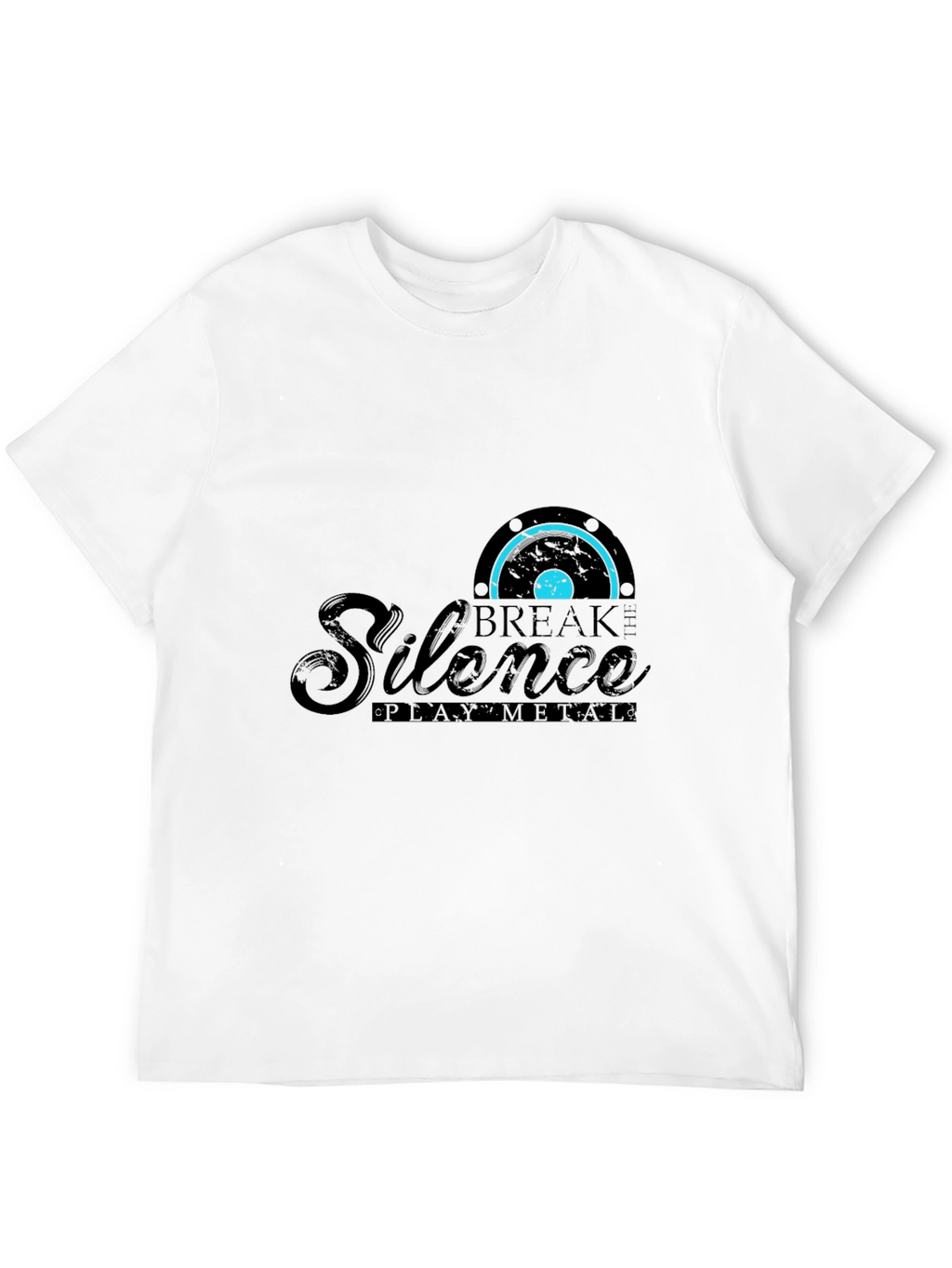 Break the Silence Black Graphic Tee