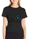Break the Silence Black Graphic Tee