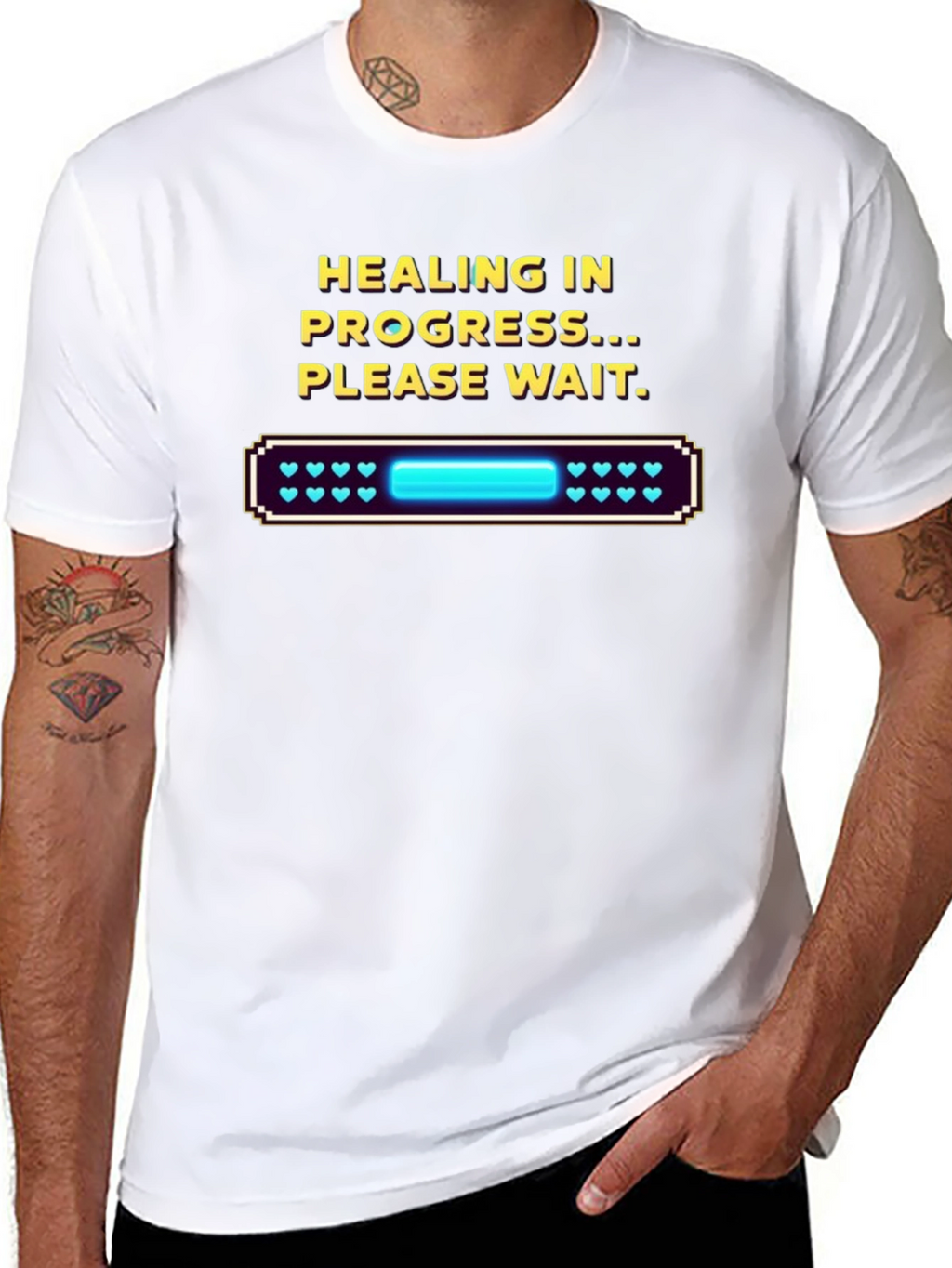 Healing in Progress T-Shirt - Gamer Tee