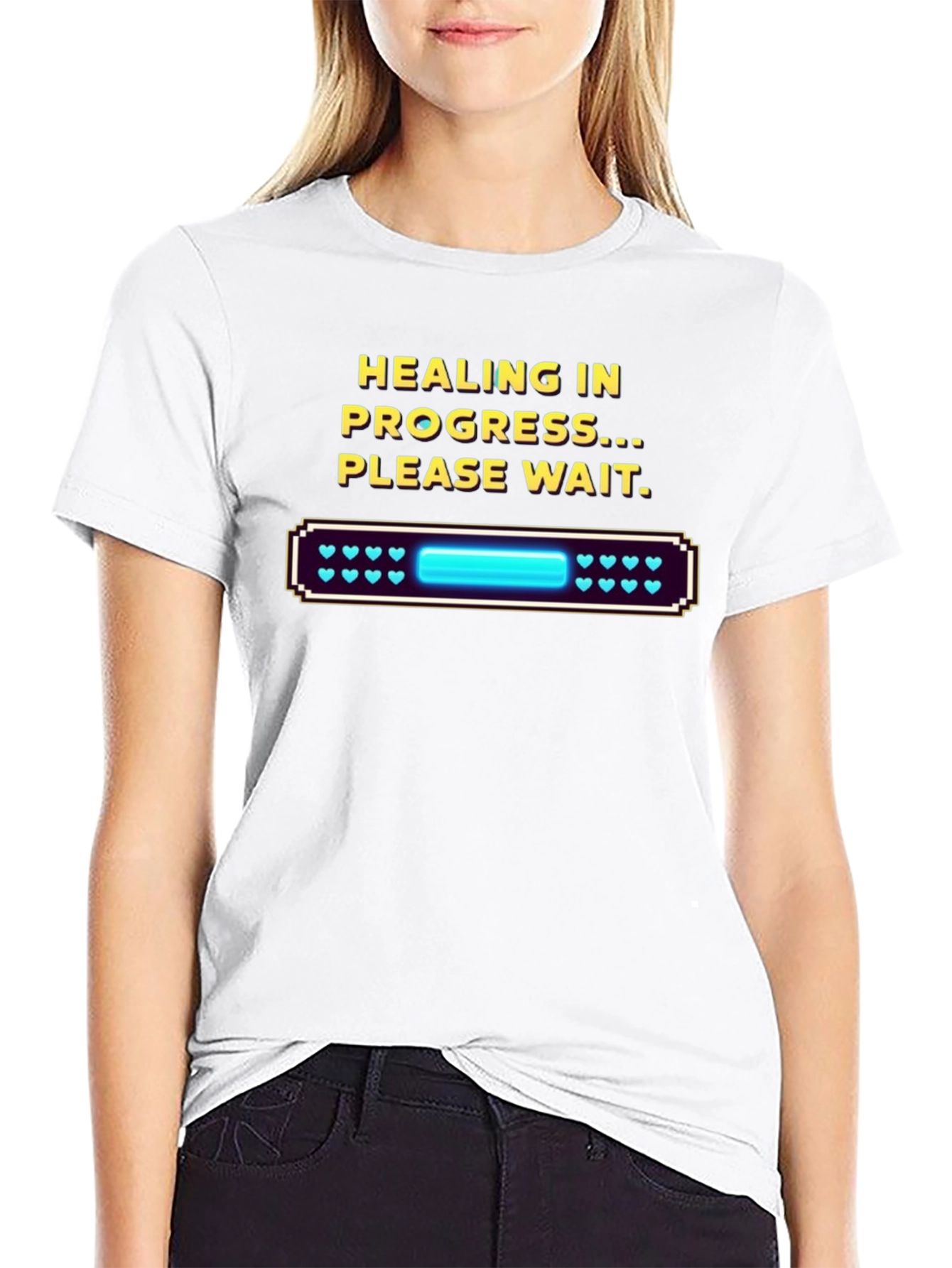 Healing in Progress T-Shirt - Gamer Tee