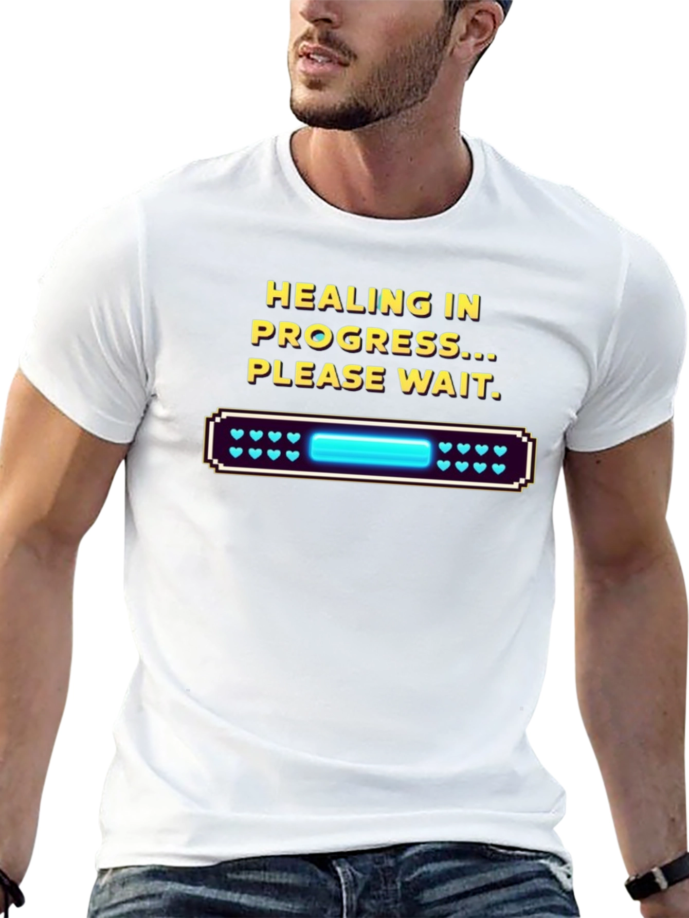 Healing in Progress T-Shirt - Gamer Tee