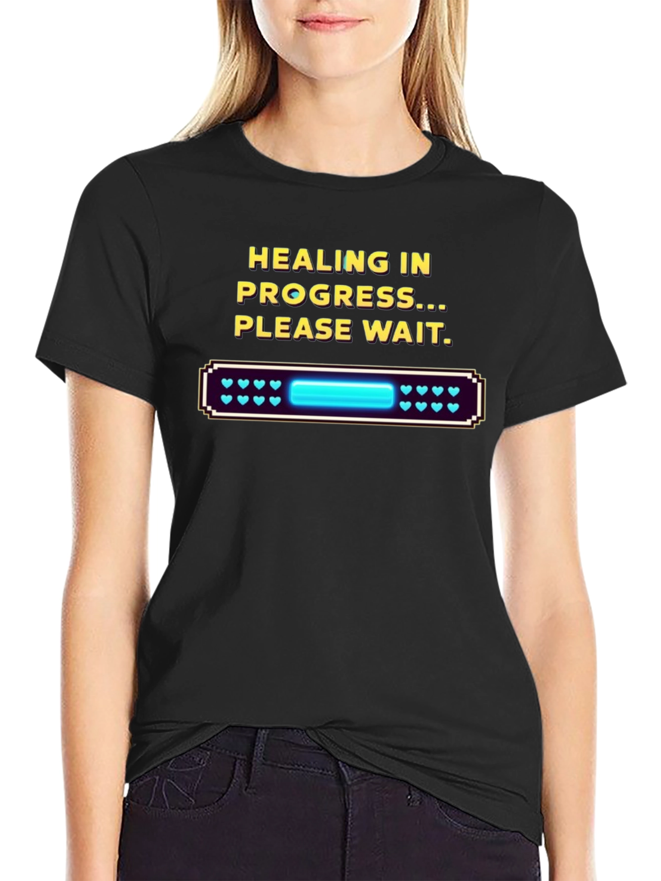 Healing in Progress T-Shirt - Gamer Tee