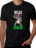Relax Im a Nurse Zombie T-Shirt