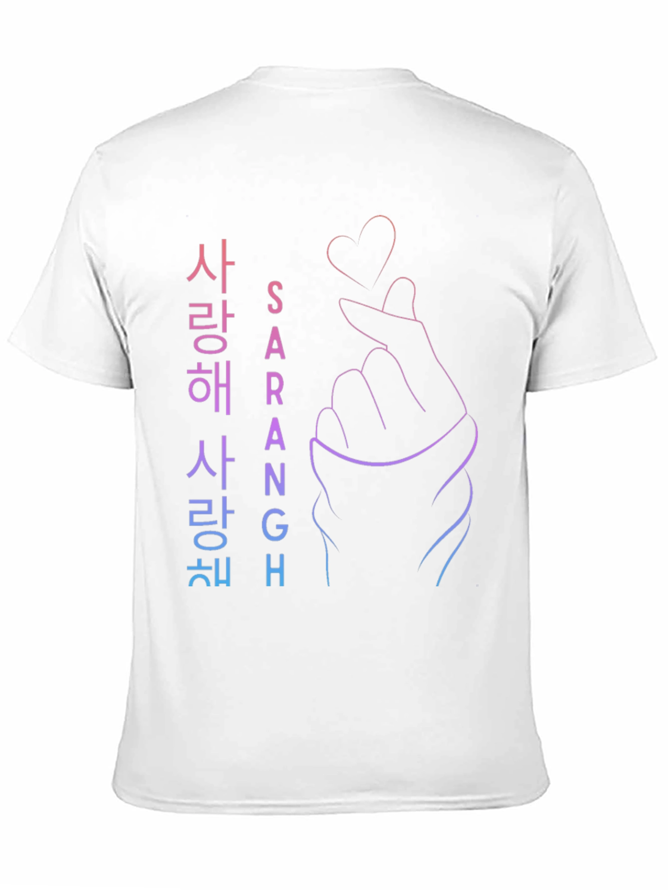 Saragh Korean Love Sign T-Shirt