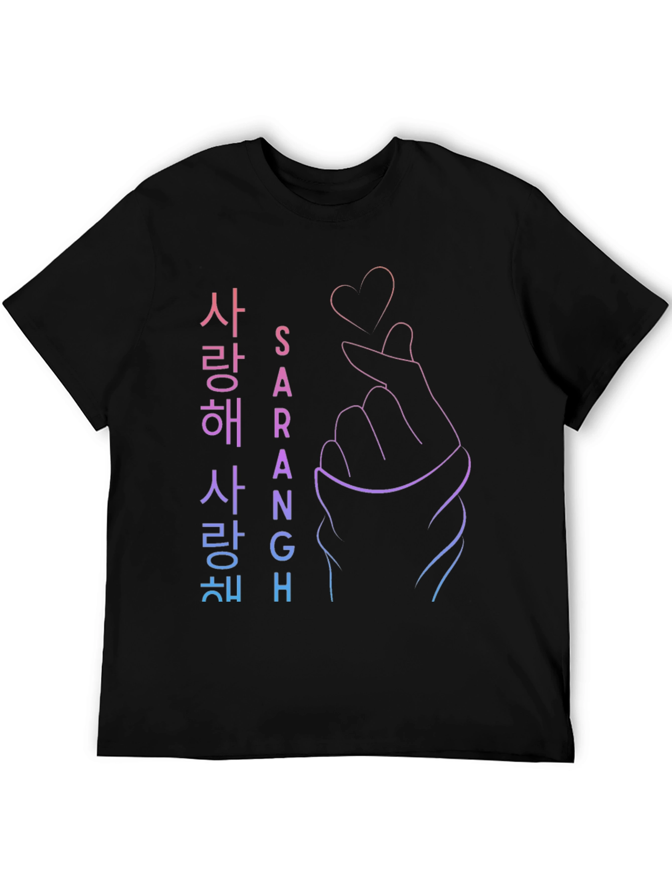 Saragh Korean Love Sign T-Shirt