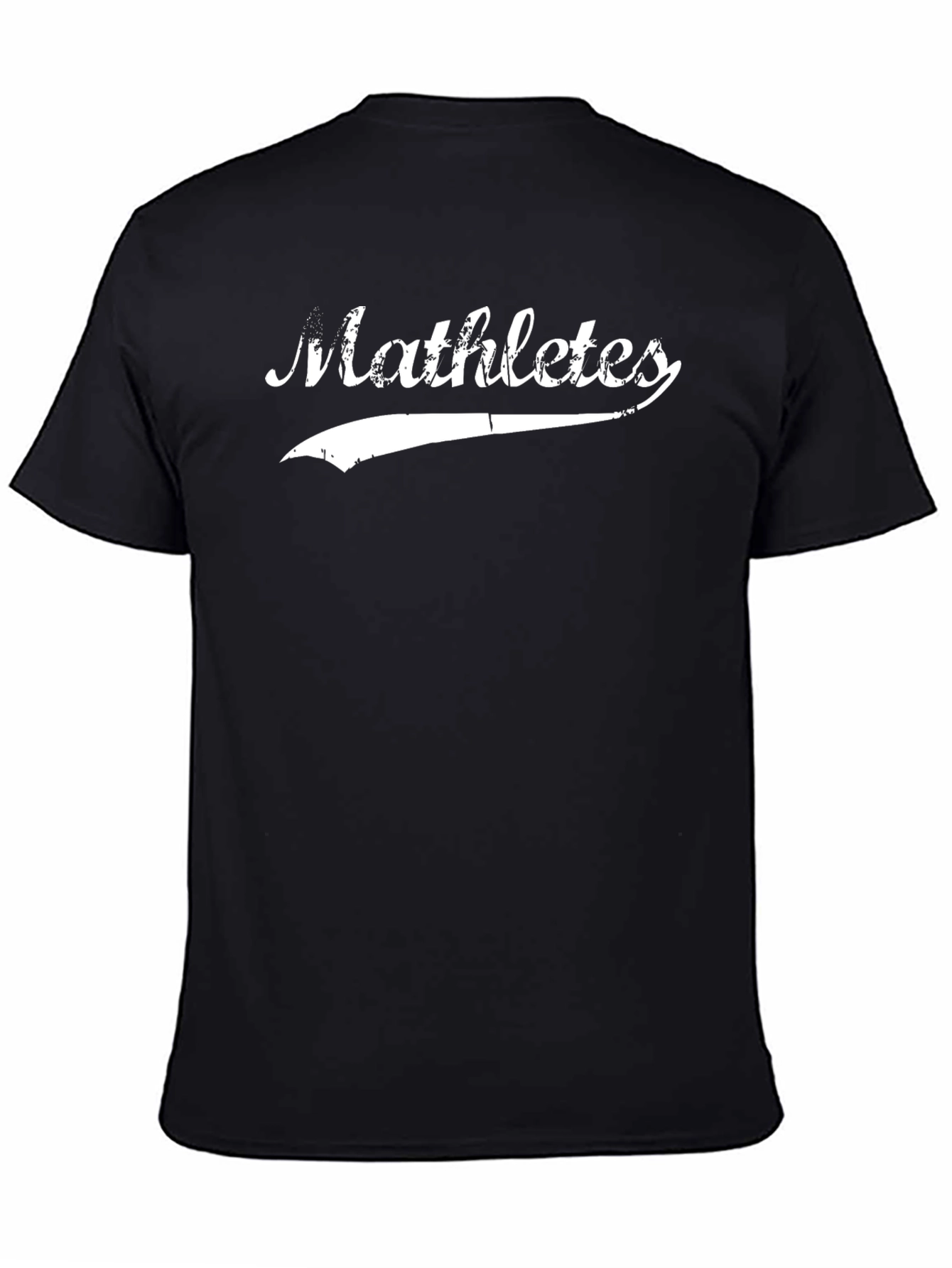 Mathletes T-Shirt - Black Cotton Blend