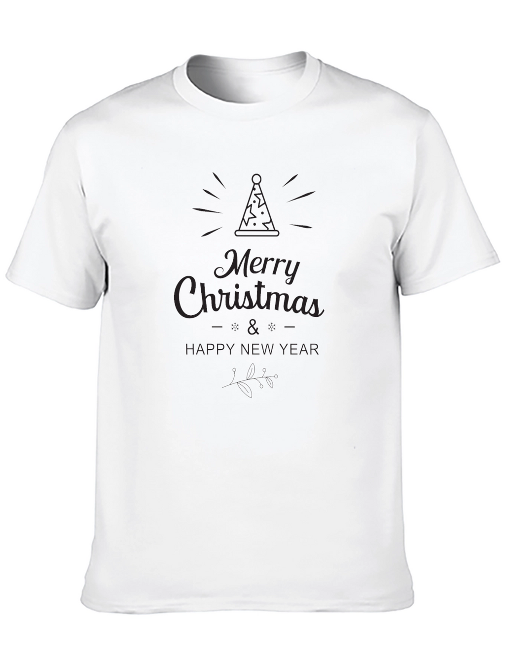 Merry Christmas & Happy New Year Graphic Tee