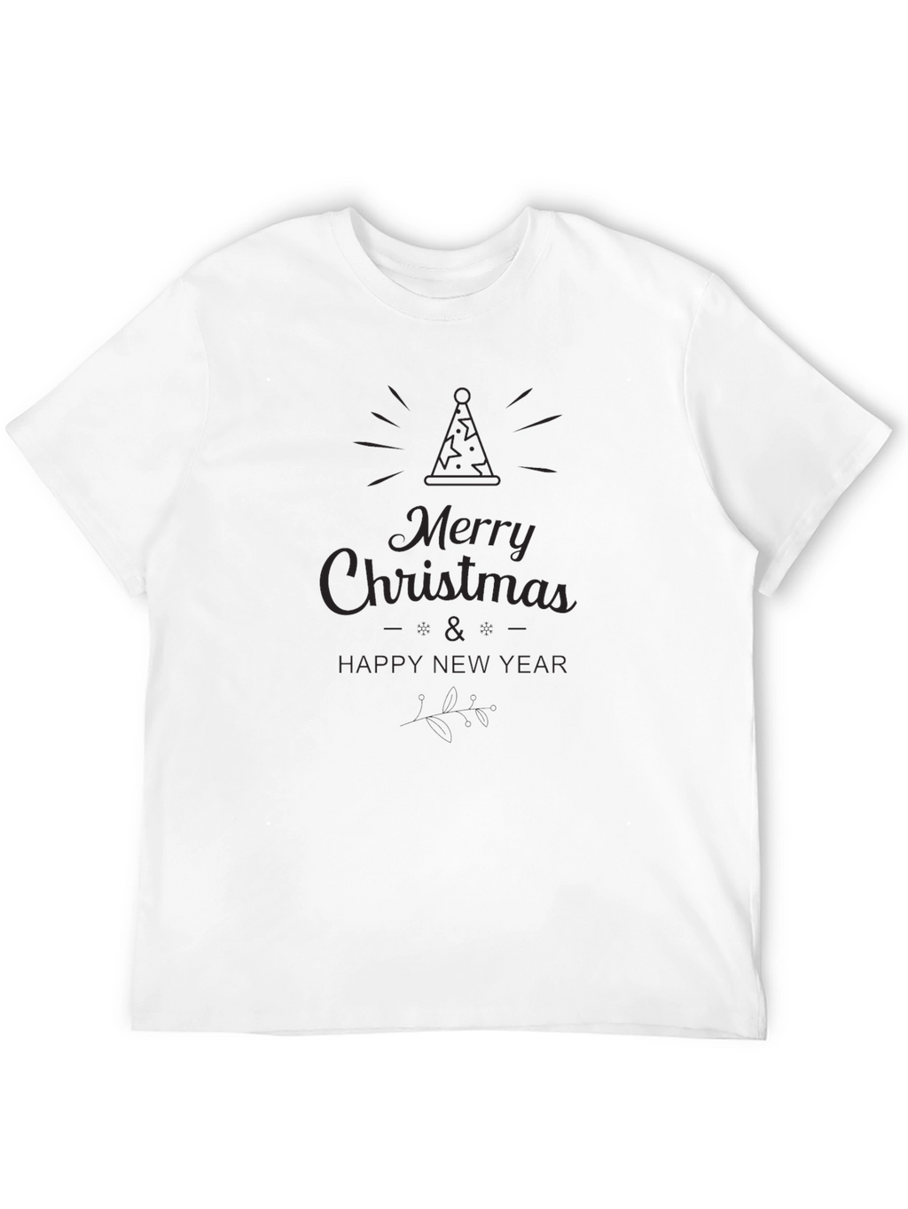 Merry Christmas & Happy New Year Graphic Tee