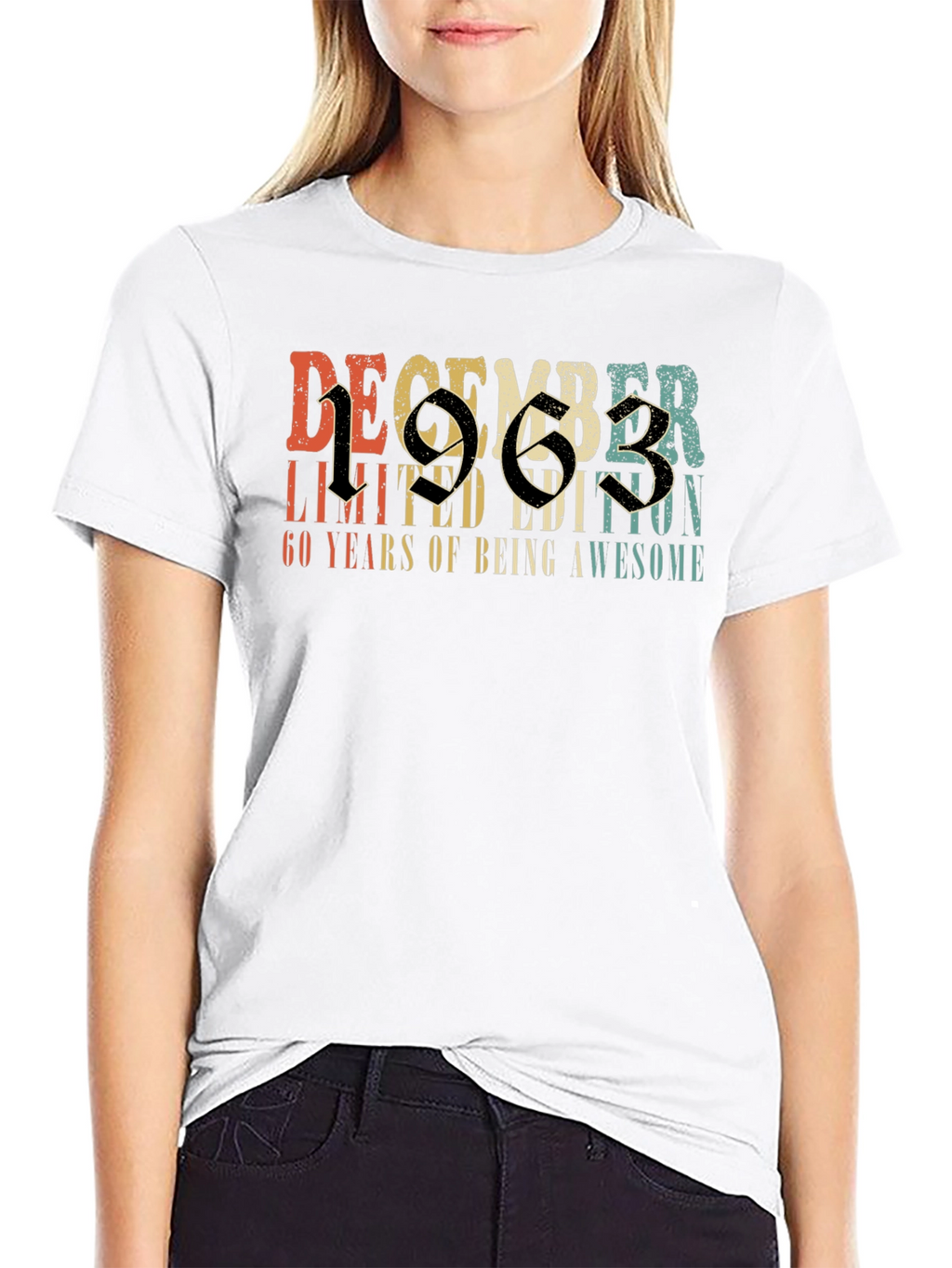 December 1963 Limited Edition 60th Birthday T-Shirt