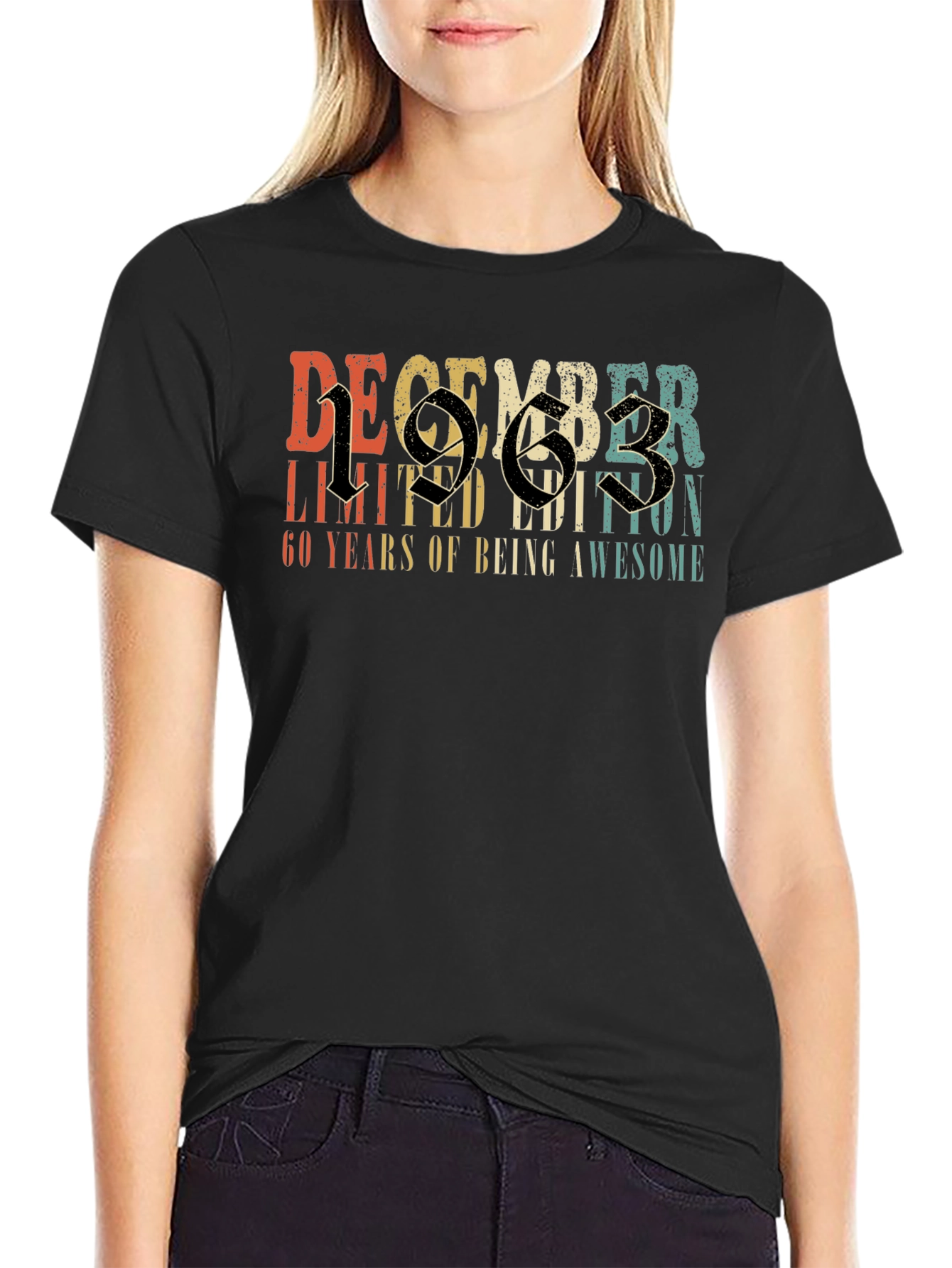 December 1963 Limited Edition 60th Birthday T-Shirt