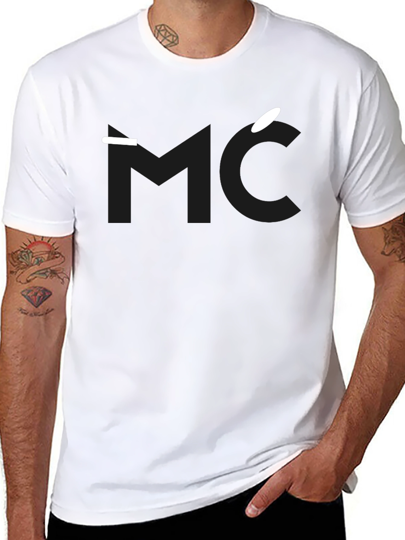 Cool Graphic Tee - Casual Black T-Shirt