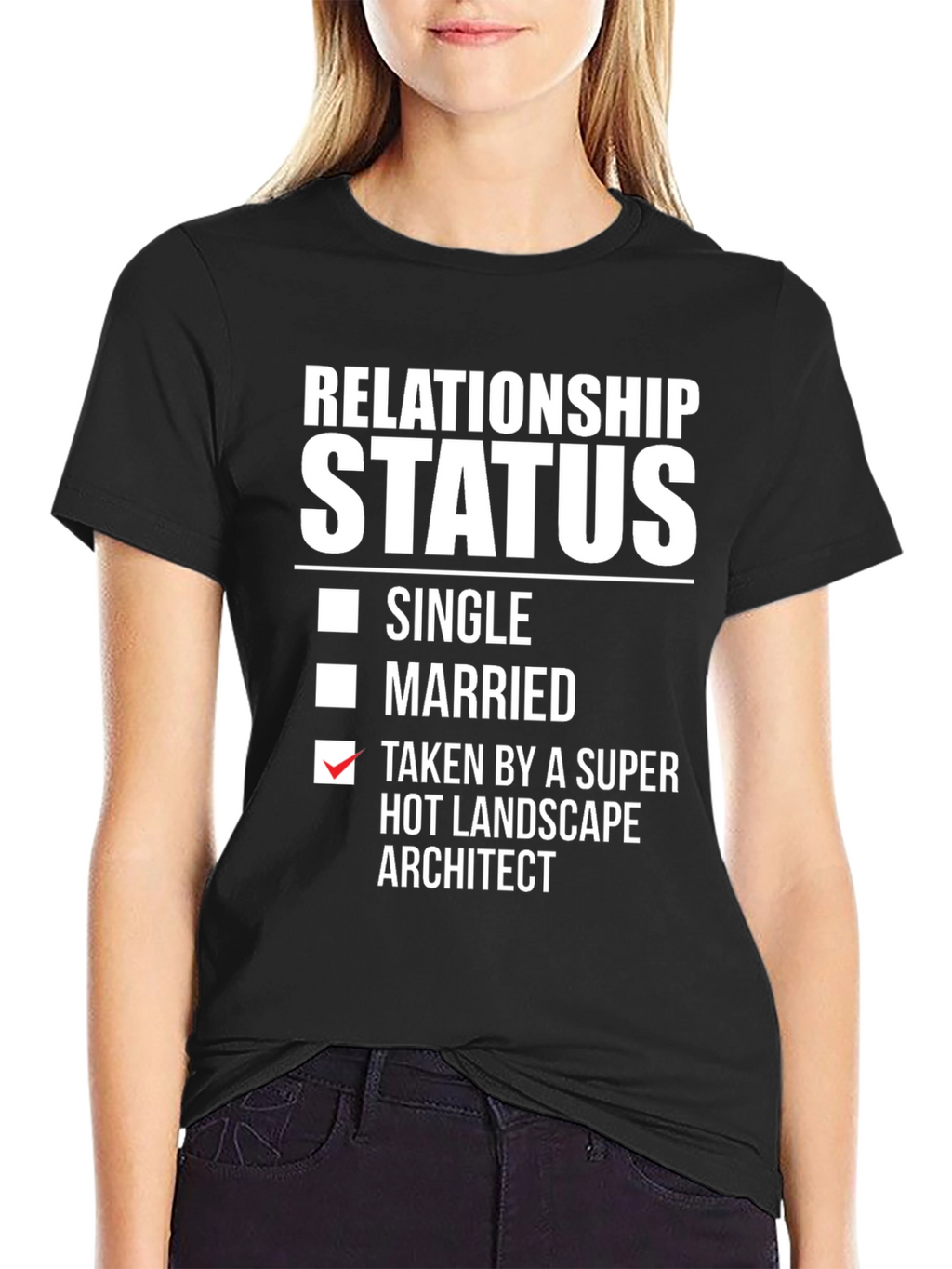 Funny Relationship Status Landscape Architect T-Shirt