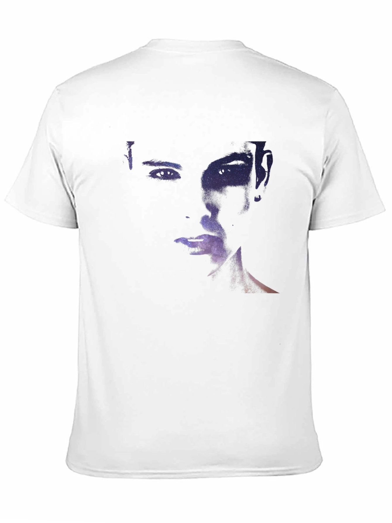 Galaxy Face Black T-Shirt