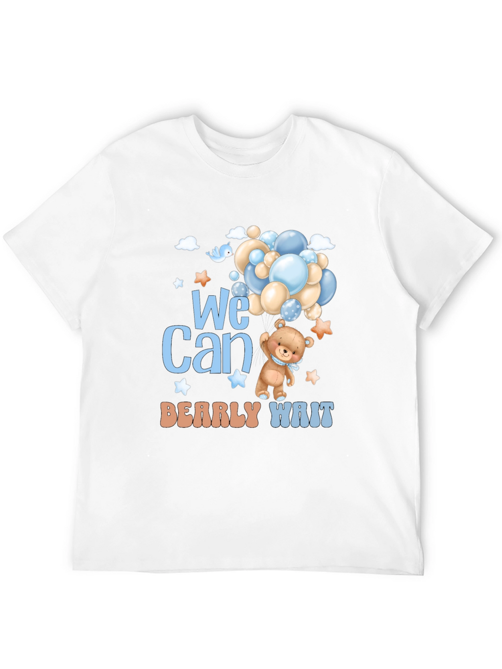 Baby Shower Bearly Wait T-Shirt