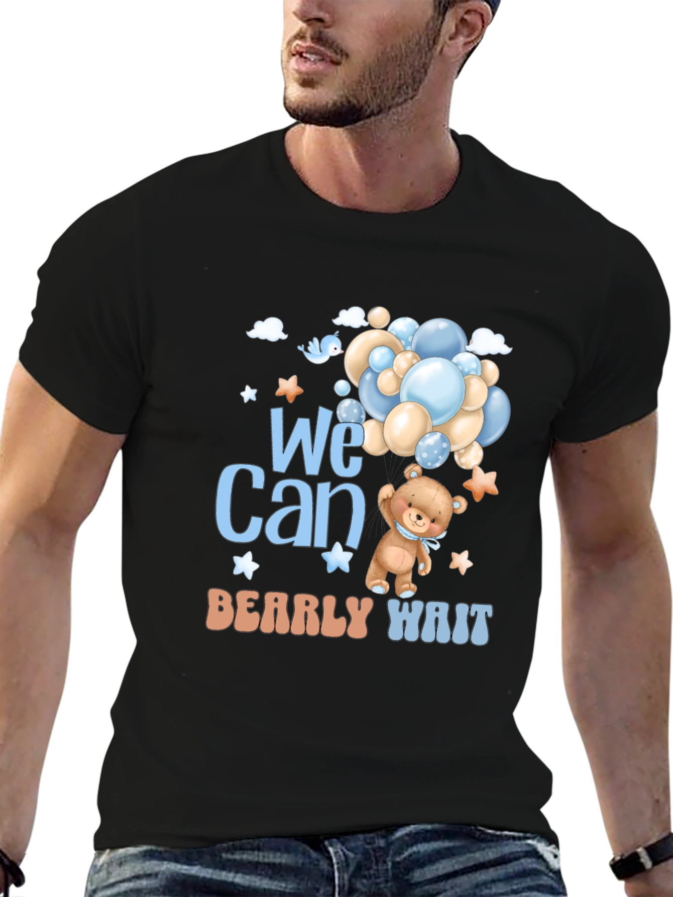 Baby Shower Bearly Wait T-Shirt