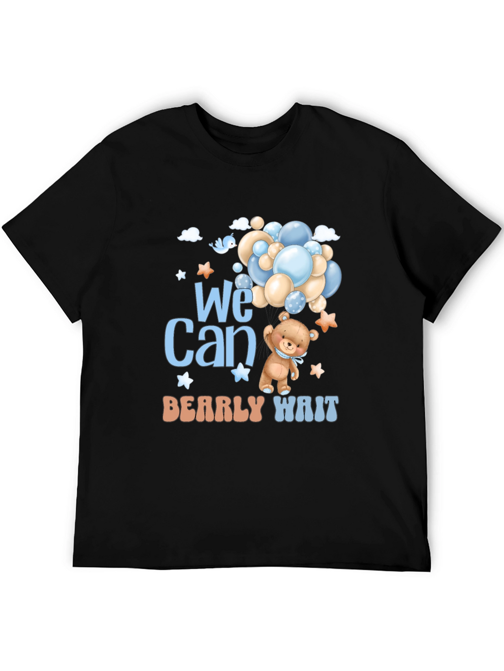 Baby Shower Bearly Wait T-Shirt