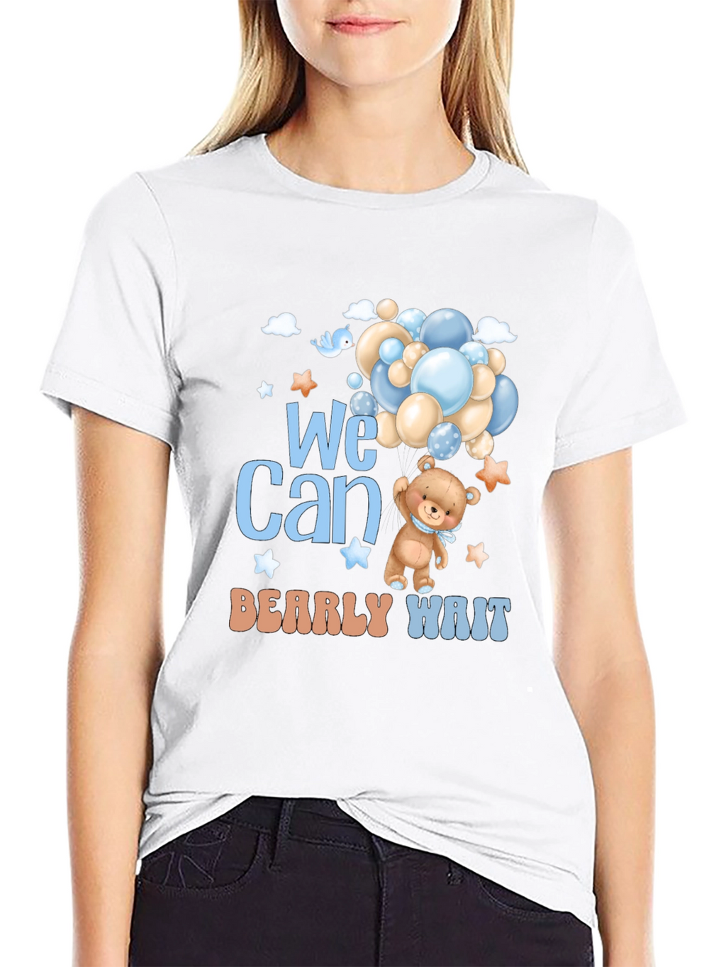 Baby Shower Bearly Wait T-Shirt