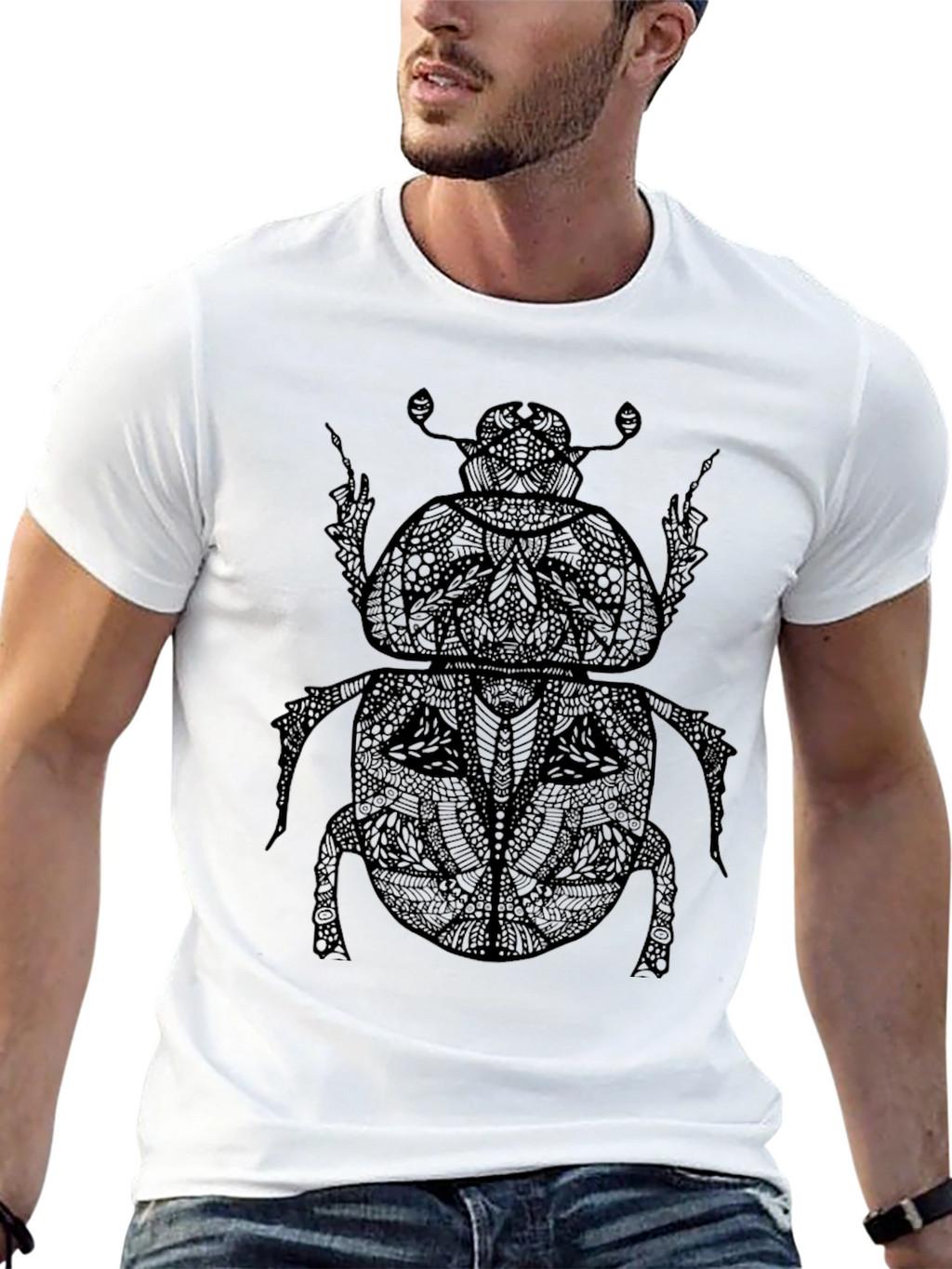 Black Beetle Graphic Tee