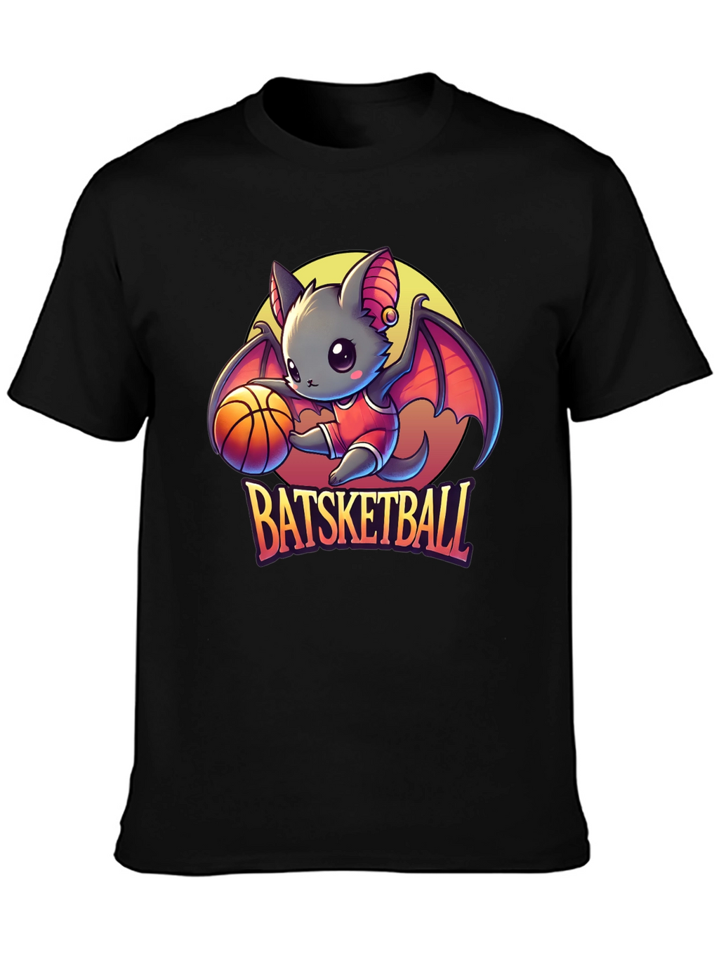 Batsketball Graphic Tee