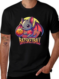Batsketball Graphic Tee
