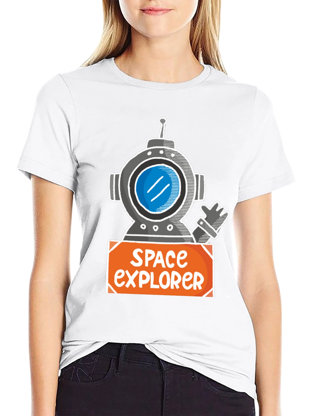 Space Explorer Graphic T-Shirt