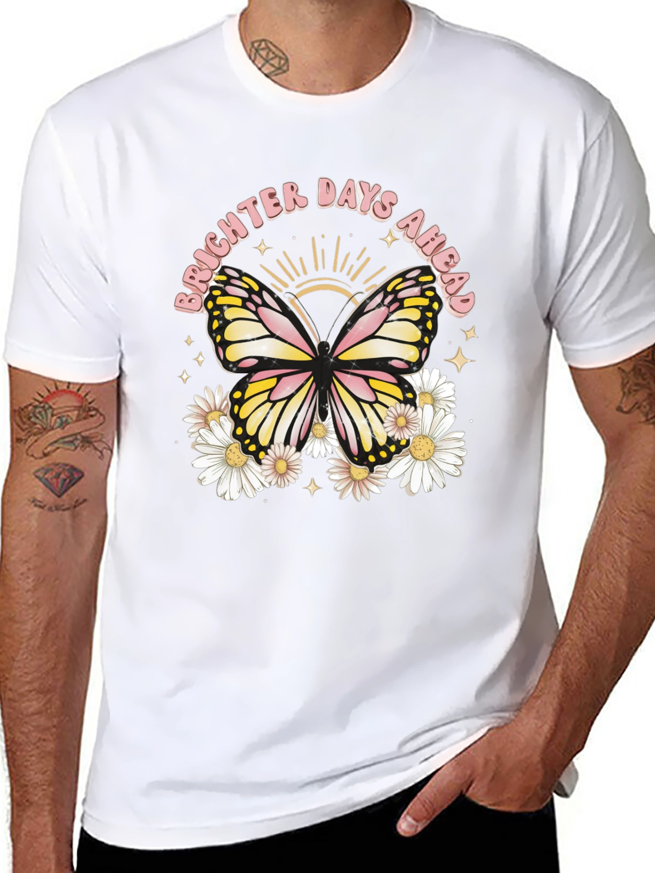 Brighter Days Ahead Butterfly T-Shirt