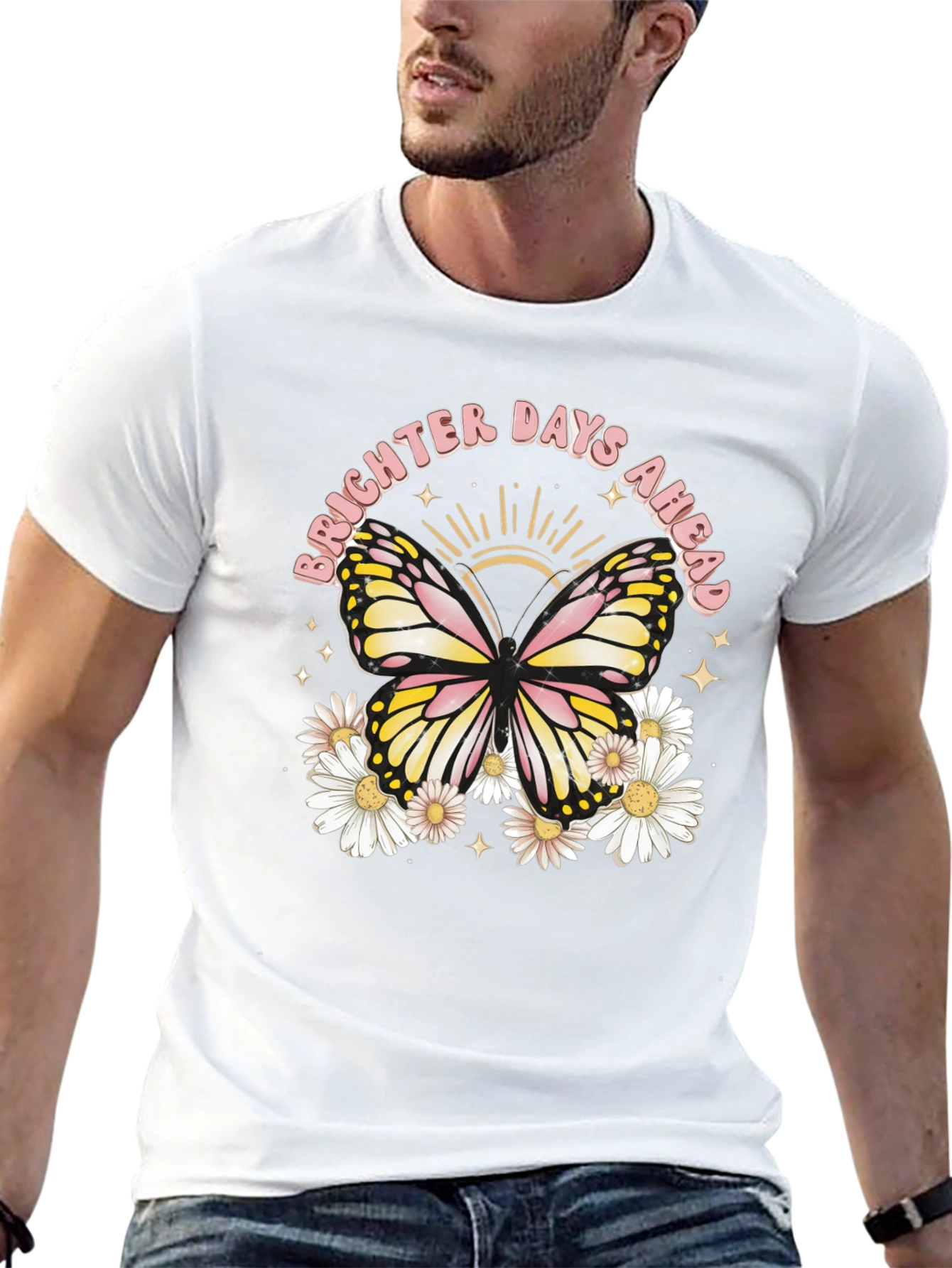 Brighter Days Ahead Butterfly T-Shirt