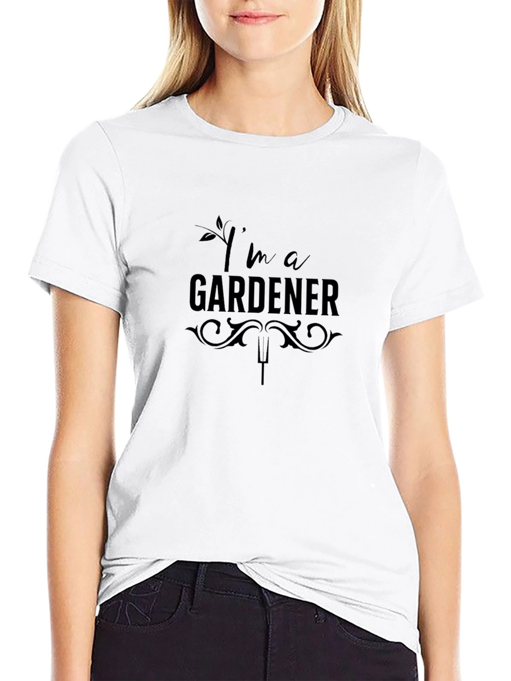 Im a Gardener T-Shirt - Black Graphic Tee