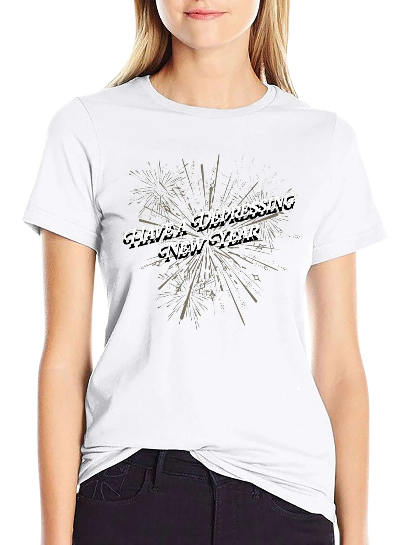 Have a Depressing New Year Graphic Tee
