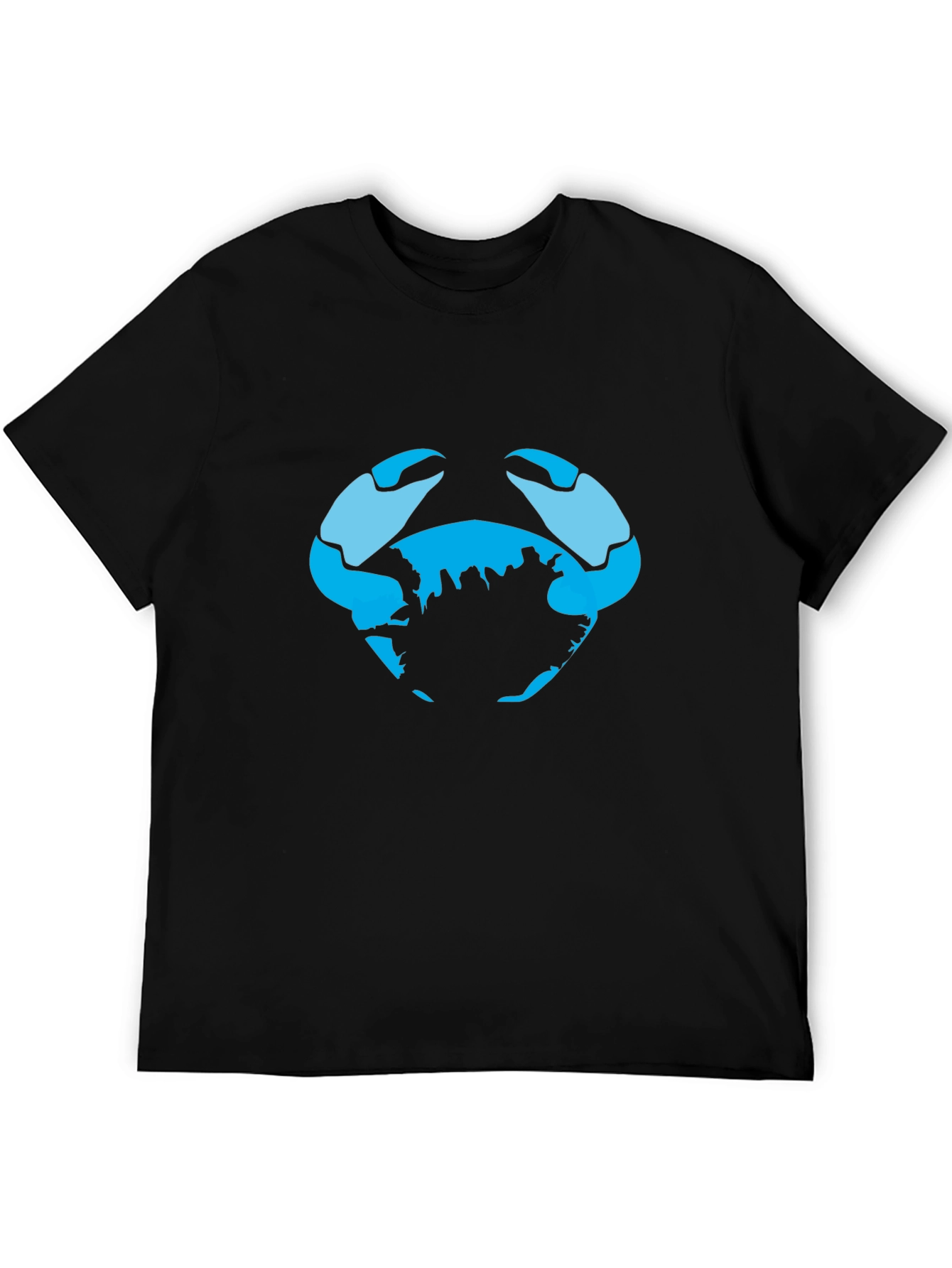 Crab World Graphic Tee - Black