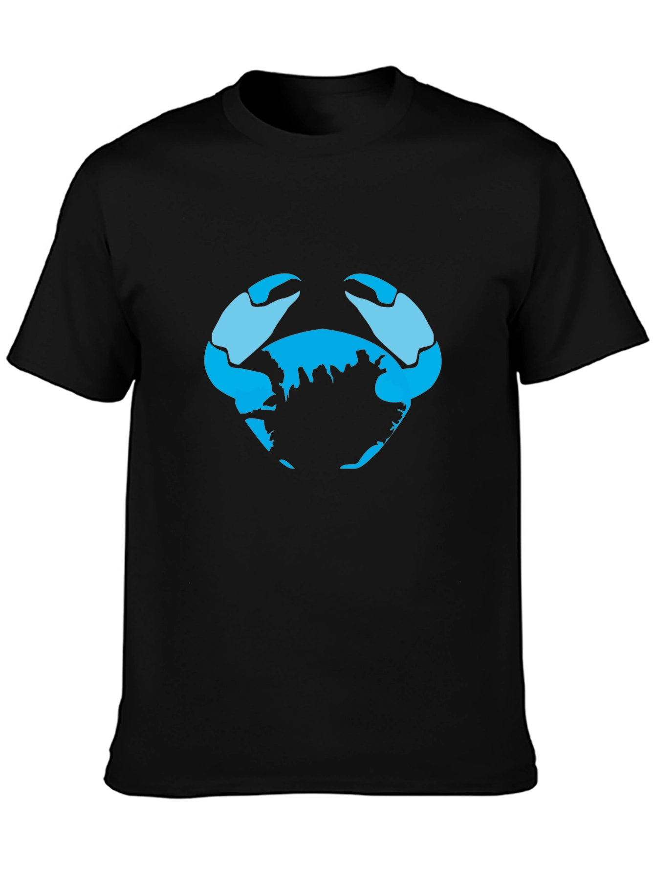Crab World Graphic Tee - Black