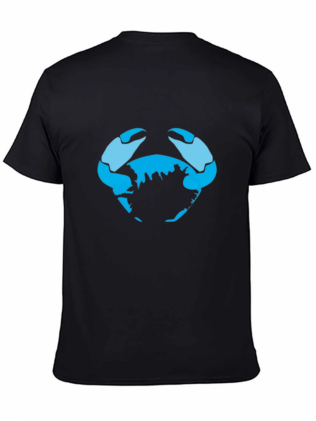 Crab World Graphic Tee - Black
