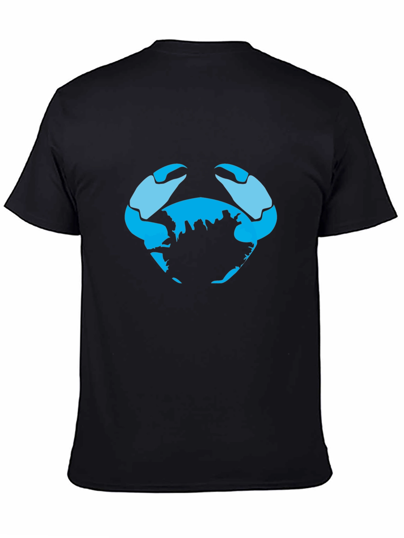 Crab World Graphic Tee - Black