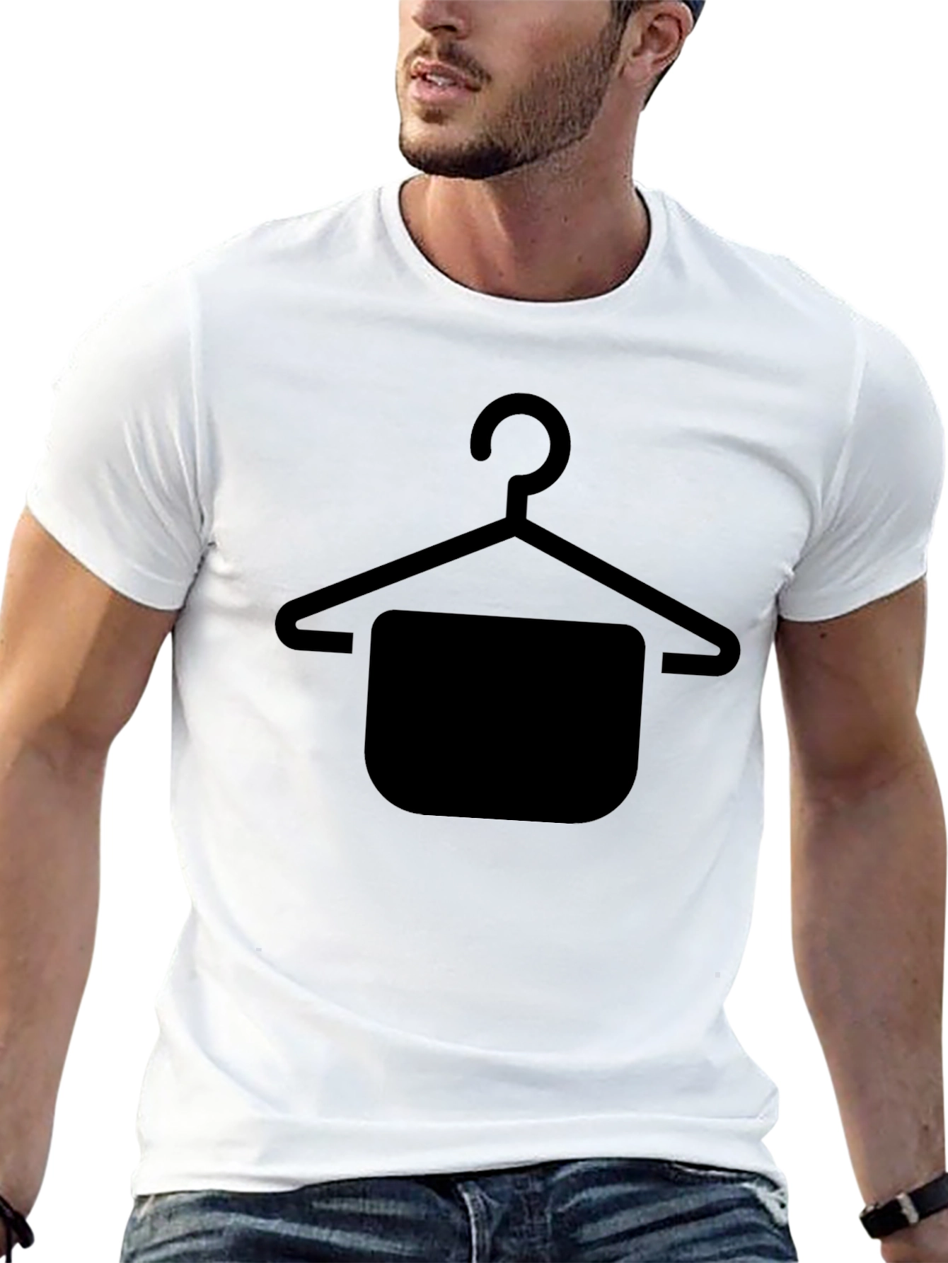 Hanger Graphic Tee - Classic Black