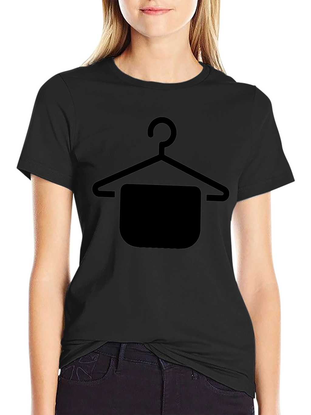 Hanger Graphic Tee - Classic Black