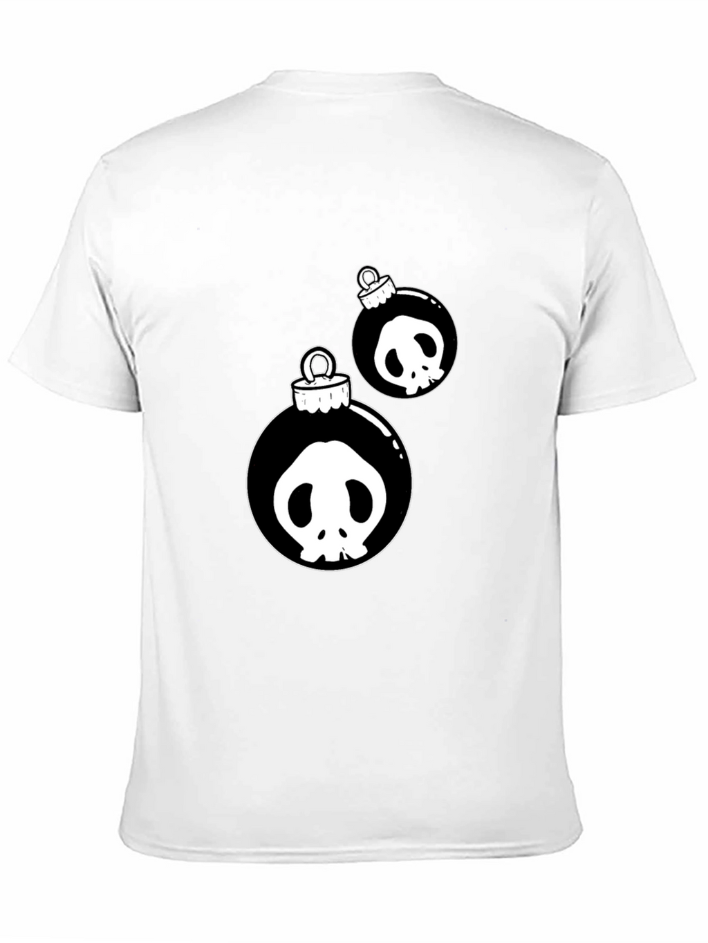 Skull Ornament Graphic T-Shirt