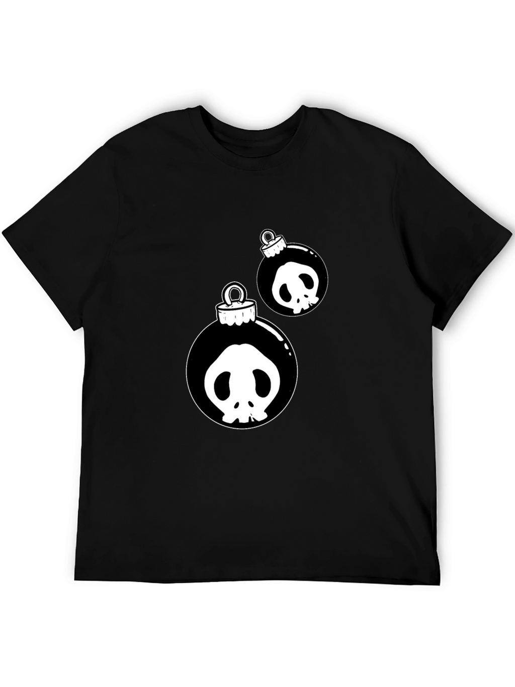 Skull Ornament Graphic T-Shirt