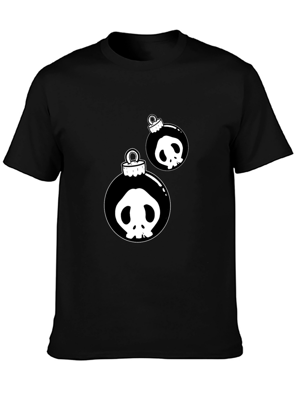 Skull Ornament Graphic T-Shirt