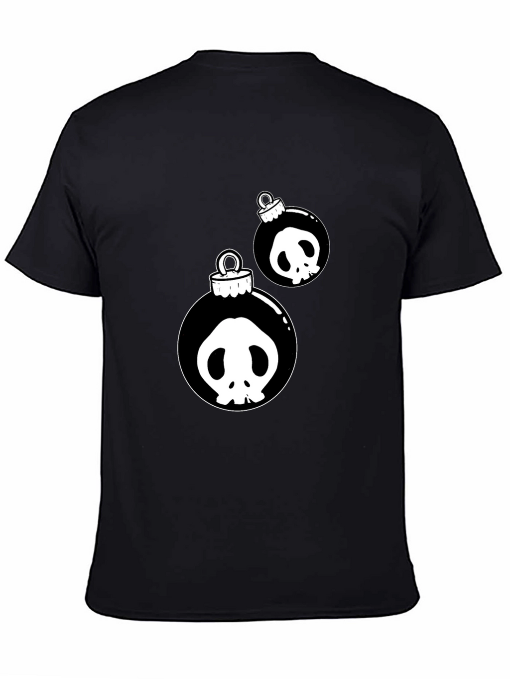 Skull Ornament Graphic T-Shirt