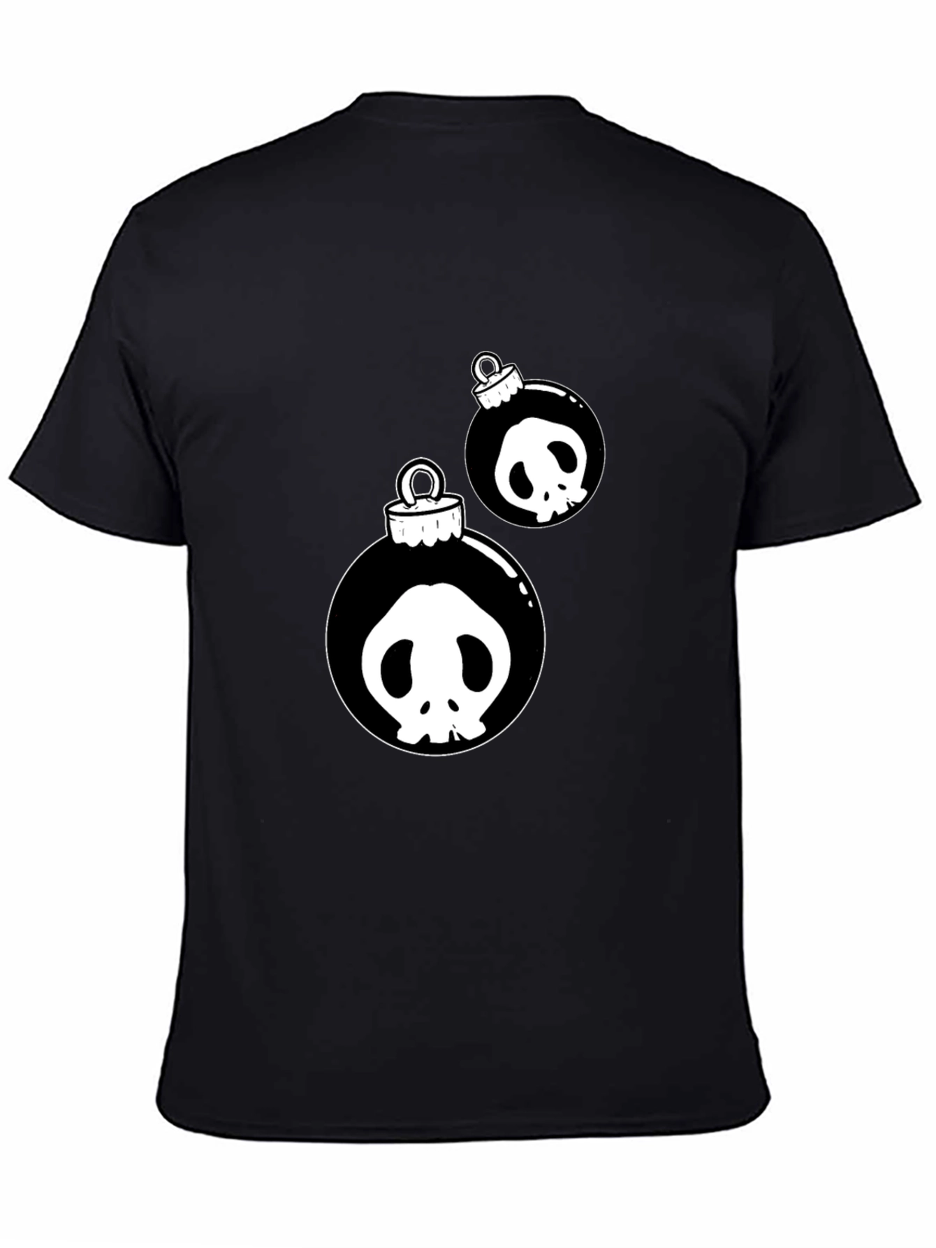 Skull Ornament Graphic T-Shirt