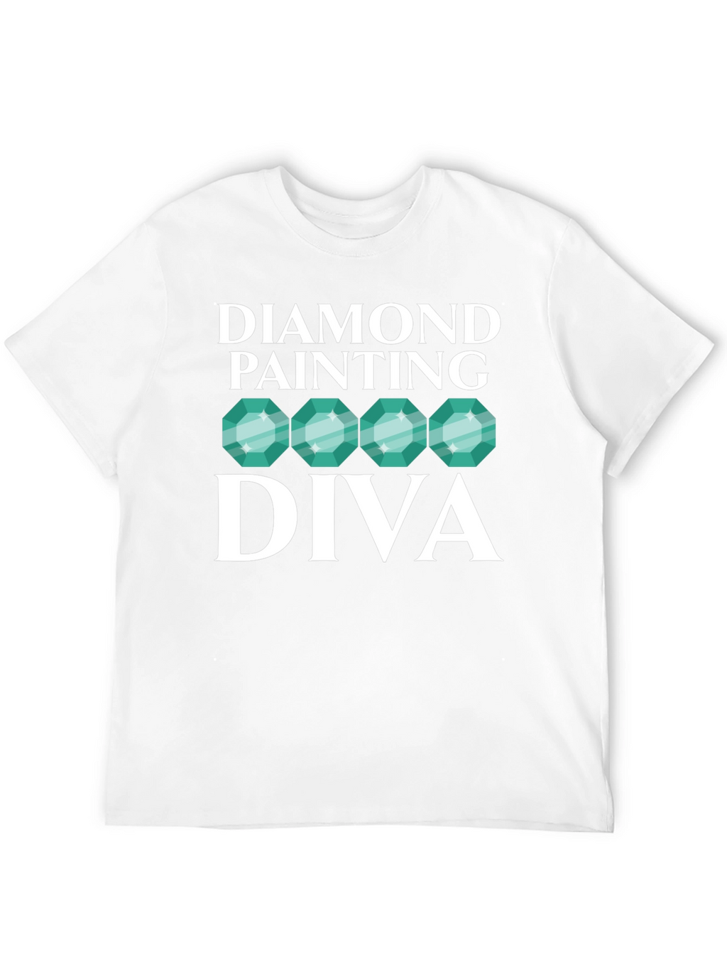 Diamond Painting Diva Black T-Shirt